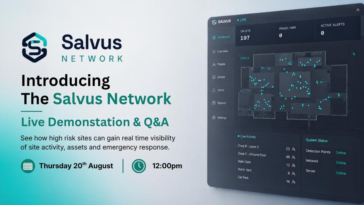 The Salvus Network LinkedIn Live, Thursday 20 August at 12pm